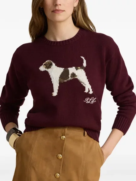 Pulover Lauren Ralph Lauren roșu