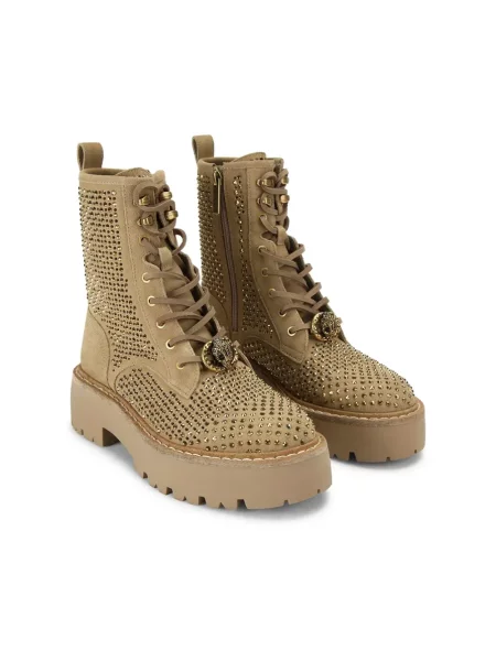Sztyblety Kurt Geiger zamszowe brązowe
