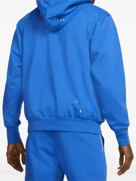 Fleecové běžecké kraťasy Nike s vázáním červené