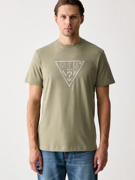 Guess T-shirt zielona