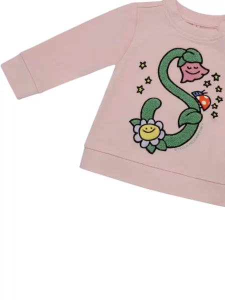 Bluza dziecięca Stella Mccartney różowa