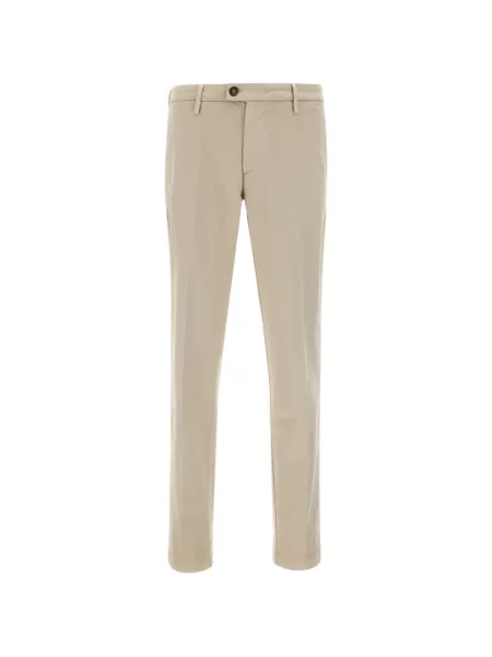 Pantaloni chino Re-hash plisate