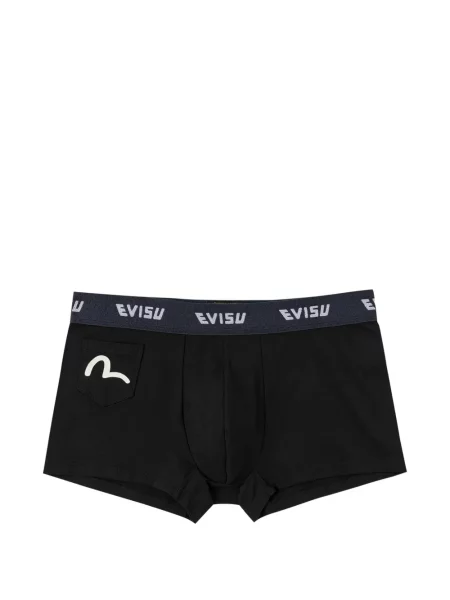 Boxeri Evisu cu autograf negru