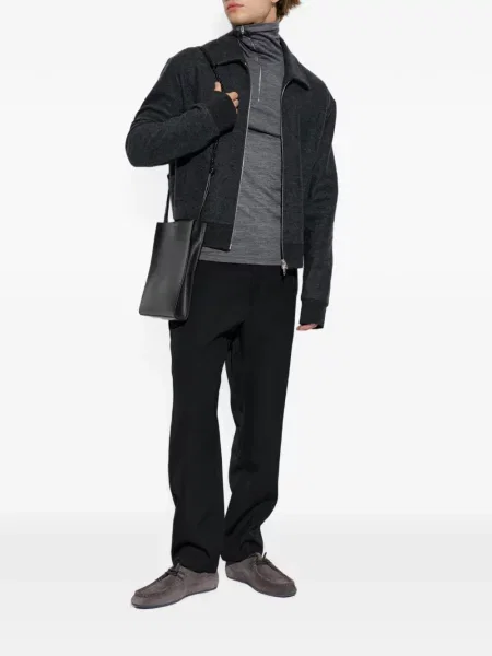 Geacă bomber Jil Sander gri