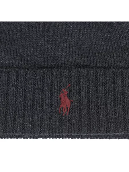Pălărie Polo Ralph Lauren de lână gri
