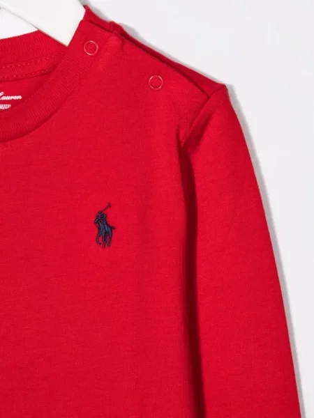 Bluza dziecięca Polo Ralph Lauren czerwona