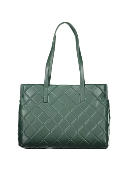 Matlasat geantă shopper Mario Valentino verde