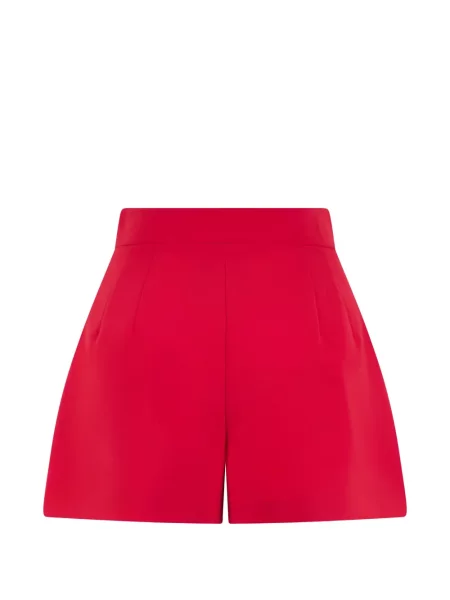 Pantaloni scurți Moschino cu autograf roșu