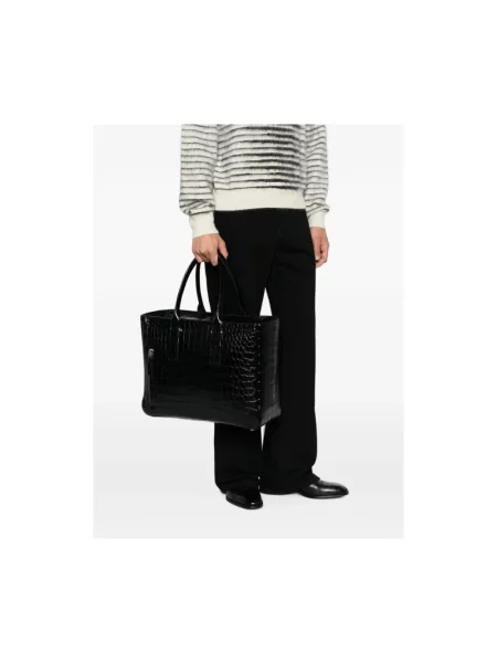 Torba Tom Ford skórzana czarna