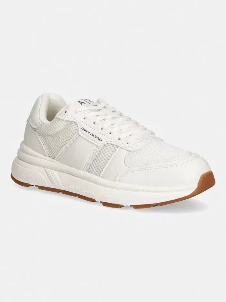 Armani Exchange sneakers bărbați bej
