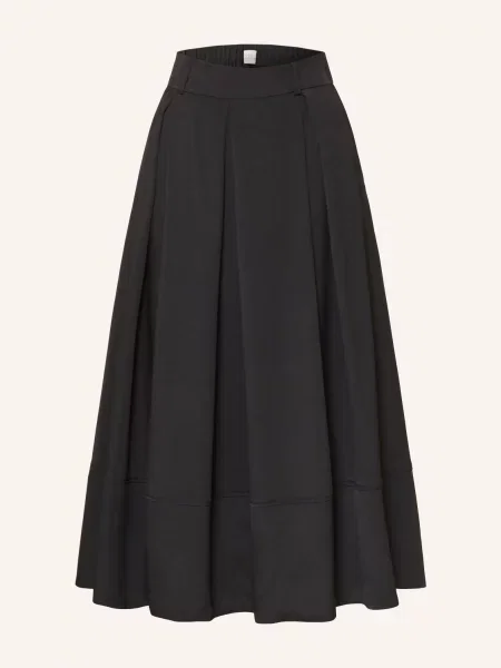 Robe Légère Plisovaná Sukně černá