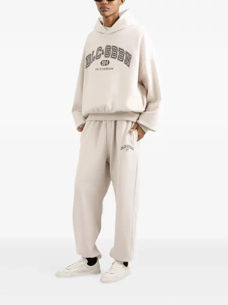 Pantaloni Dolce & Gabbana cu imagine alb