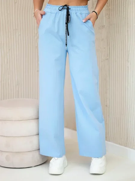 Pantaloni Kesi Włoski albastru