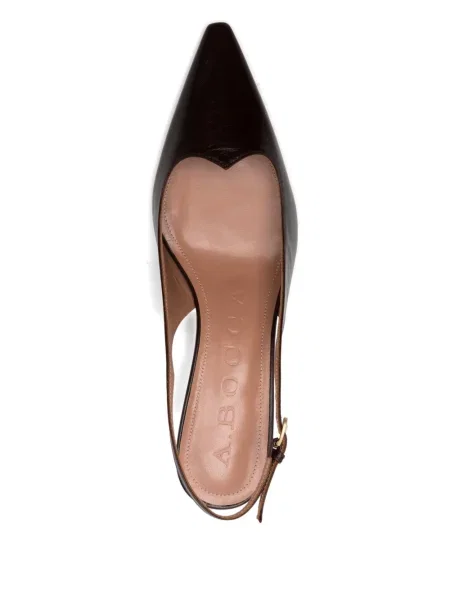 Pantofi cu toc A.bocca slingback maro