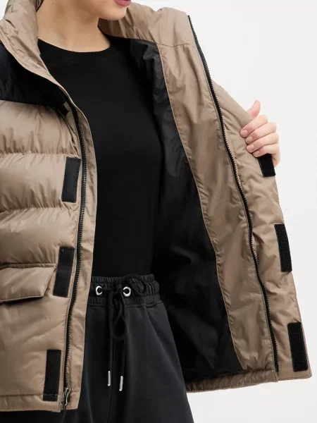 Утепленная куртка The North Face коричневая