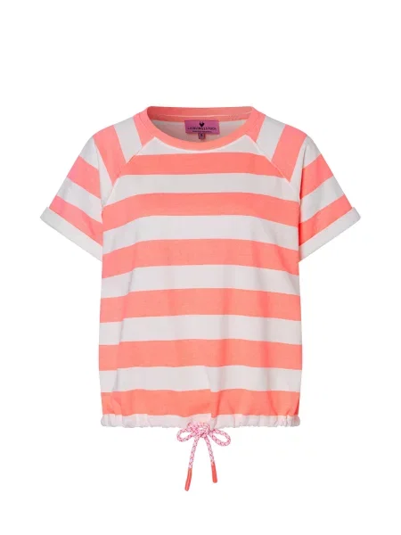LIEBLINGSSTÜCK Tricou SallyL corai alb