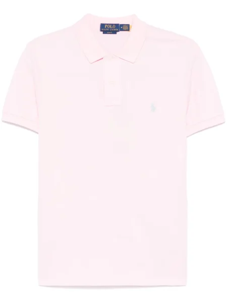 Поло тениска Polo Ralph Lauren бродирана червено