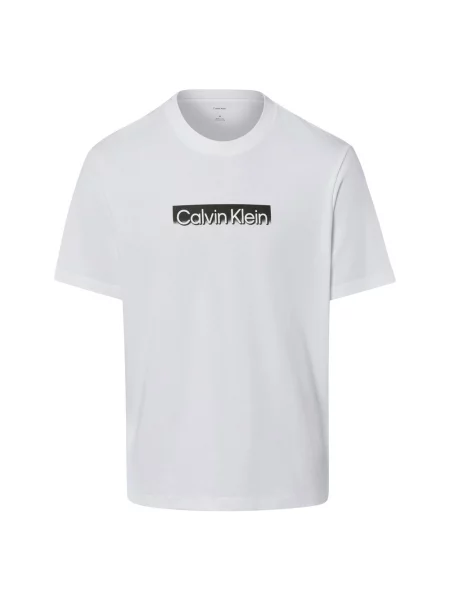 Calvin Klein koszulka Mężczyźni S biały
