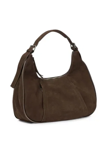 Geantă shopper Officine Creative din piele maro