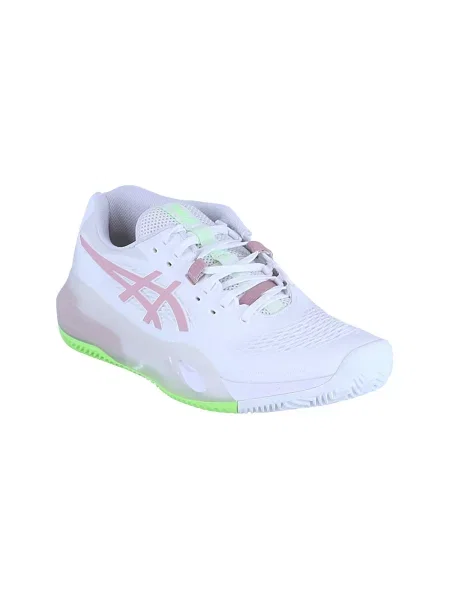 Dámske tenisové topánky ASICS Gel-Resolution X Clay W white/morganite ružová