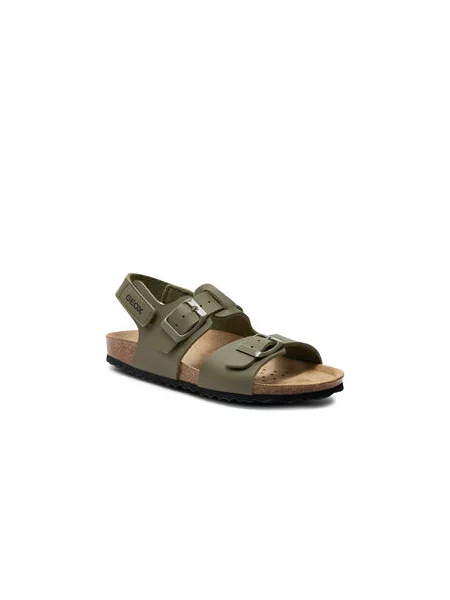Sandály Geox J Ghita Boy S Khaki