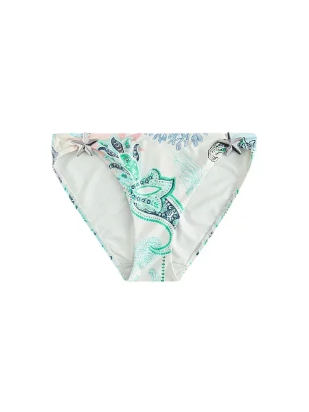 Next Slip costum de baie turcoaz / albastru deschis / roz alb