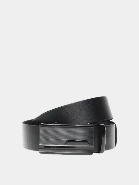 Кожаный ремень Borsa Leather черный