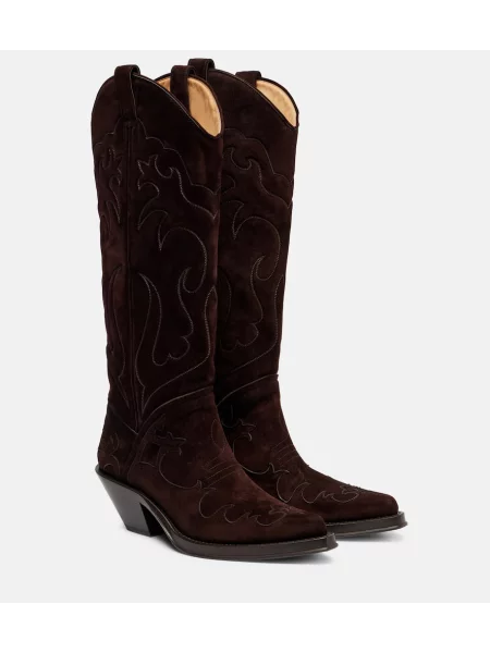 Botine Gabriela Hearst din piele cowboy maro