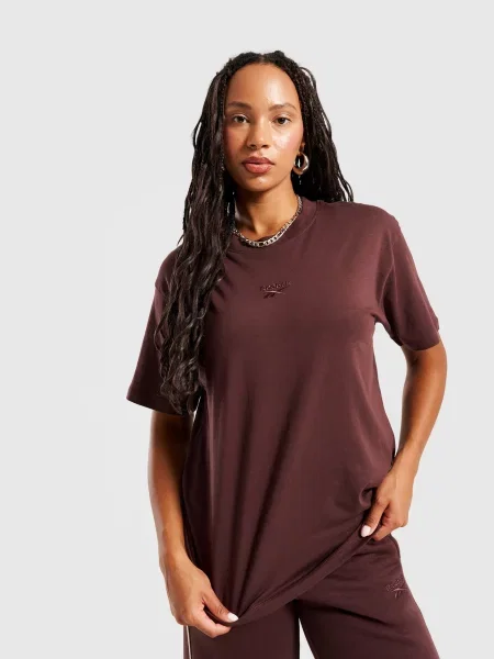 Reebok T-Shirt Mara brązowa