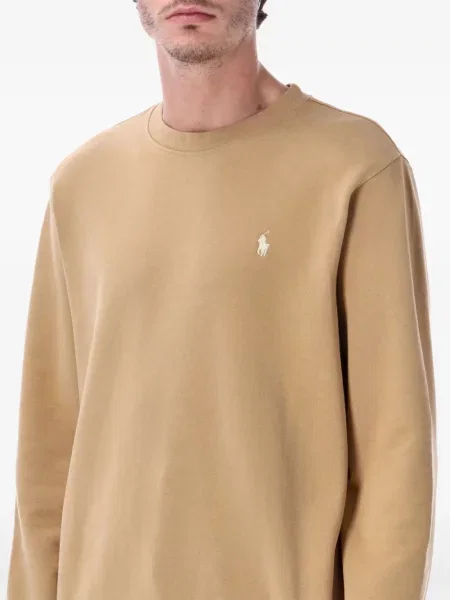 Tricou Polo Ralph Lauren cu decolteu rotund cu imagine alb