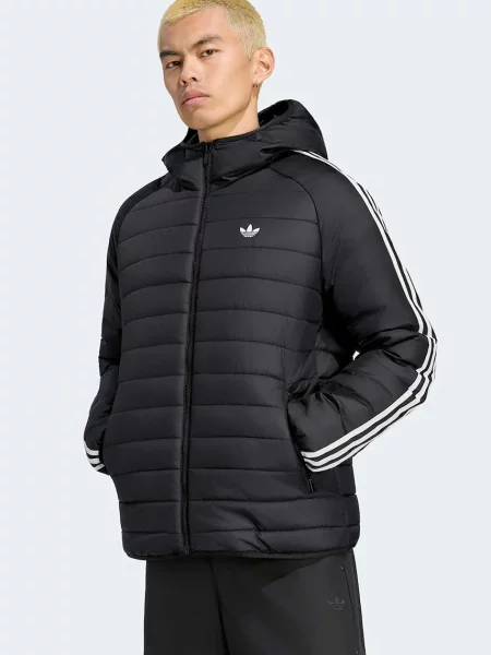 Adidas Originals jachetă scurtă pentru bărbați negru