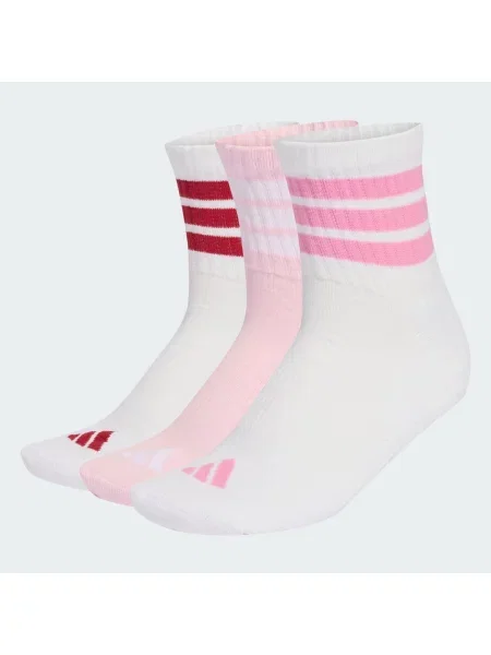 Skarpety z Mieszanka bawełny w Zestaw 3 szt. Adidas Sportswear białe