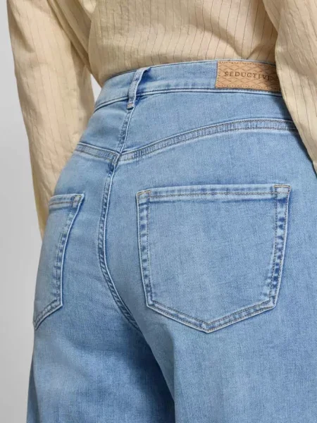 Spodnie z szerokimi nogawkami Jeans z Kanty Model MAURY' Seductive