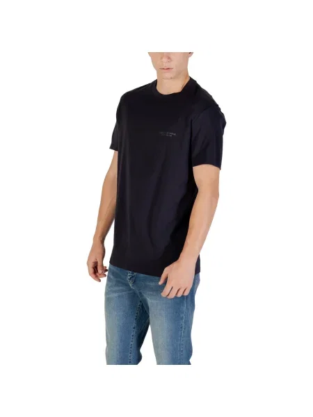 Tricou Eax albastru