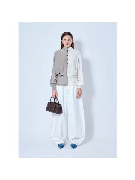 Sweter Jacquemus beżowy