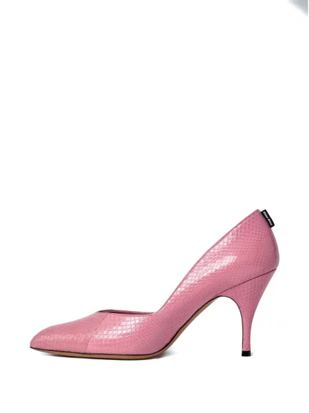 Pantofi cu toc Miu Miu roz
