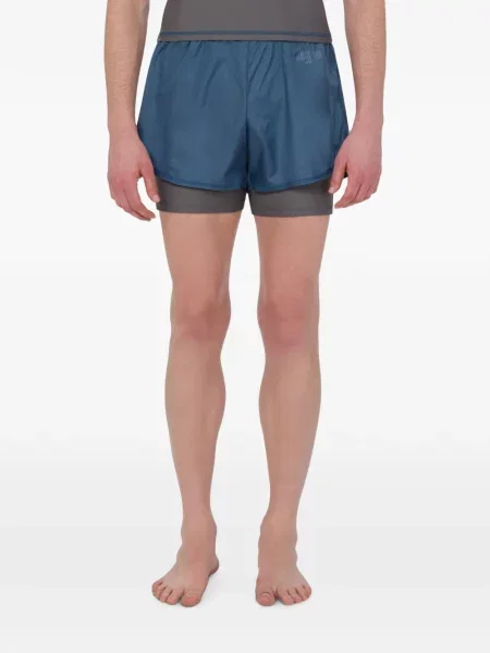 Pantaloni scurți Moschino cu imagine albastru