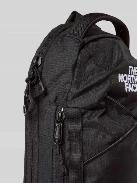 Plecak The North Face z nadrukiem w miejskim stylu na jednym ramieniu czarny
