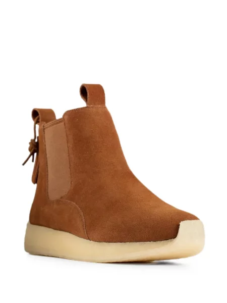 Скейт & стрийт боти тип челси Clarks Originals кафяво