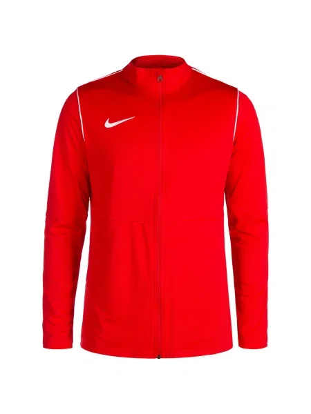 NIKE Jakna za trening rdeča bela