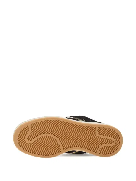 Șosete Adidas cu dungi cu tepi plasă maro