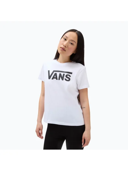 Női póló Vans Wm Flying V Crew Tee white. Méret: M fehér