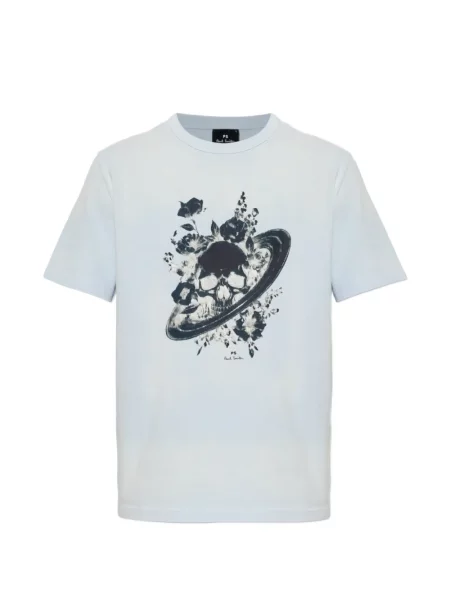 Tricou Ps Paul Smith cu imagine albastru