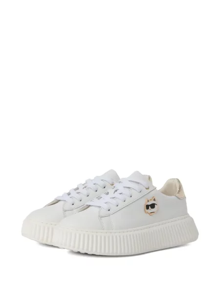 Sneakersy dziecięce Karl Lagerfeld białe