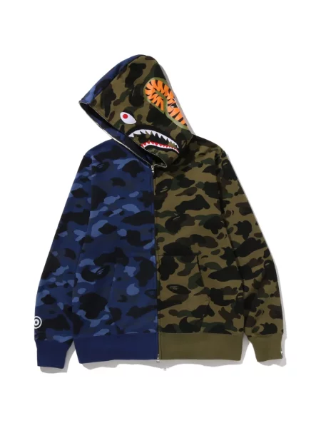 Суичър с качулка A Bathing Ape® синьо
