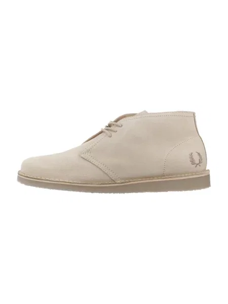 Pantofi Fred Perry din piele de căprioară maro