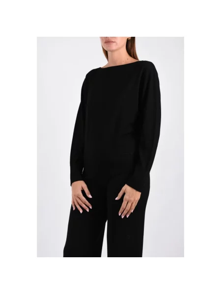 Sweter Max Mara wełniany czarny