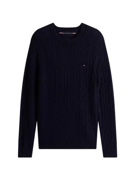 Пуловер Tommy Hilfiger синьо