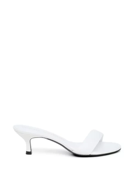 Sandale Dorothee Schumacher cu toc jos alb