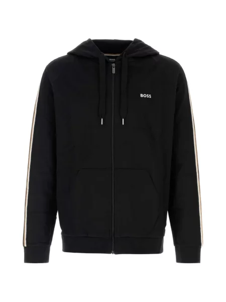 Bluza z kapturem Boss czarna